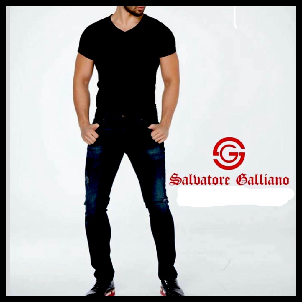 Salvatore Galliano Men’s Slim Fit Jeans
